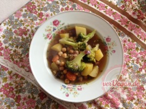 Kichererbsensuppe